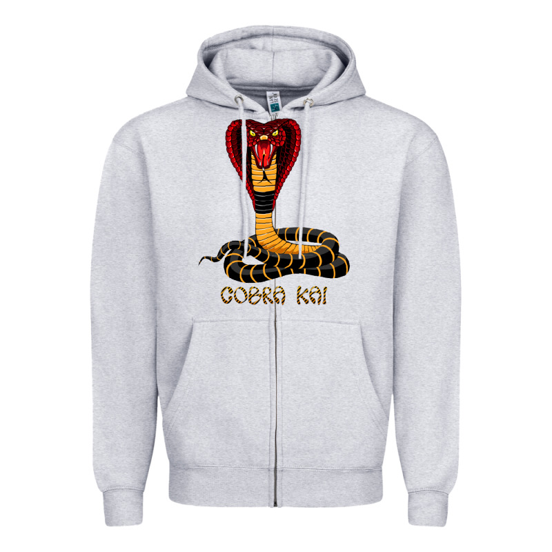 Cobra Cai Zipper Hoodie by lanVoArt | Teevron
