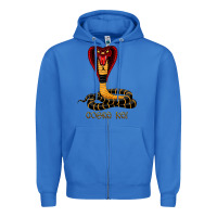 True Royal cobra cai Zipper Hoodie - lanVoArt