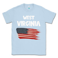 Dusty Blue WEST VIRGINIA Classic Tee - Bettercallsaul
