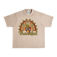 French Oak Turkey rainbow thankful thanksgiving Urban Heavy Tee - NancyCooperArtShop