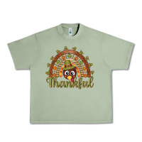 Oil Green Turkey rainbow thankful thanksgiving Urban Heavy Tee - NancyCooperArtShop