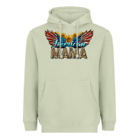 Matcha Western American Mama With Sunflowers Heavyweight Hoodie - LillyAllenDesigns