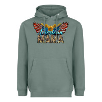 Sage Western American Mama With Sunflowers Heavyweight Hoodie - LillyAllenDesigns