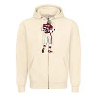 Sandshell deion sanders 32 Zipper Hoodie - lanVoArt