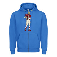 True Royal deion sanders 32 Zipper Hoodie - lanVoArt