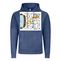 Vintage Denim i'm a bus driver school bus Vintage Hoodie - TumblerDesignByShophia