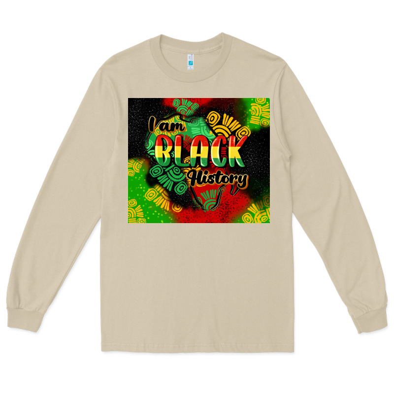 I Am Black History Tumbler Cowgirl Long Sleeve Tee by CowGirlArtShop | Teevron