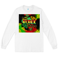 White i am black history tumbler cowgirl Long Sleeve Tee - CowGirlArtShop