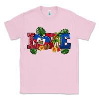 Bubblegum Pink love haitian republic Classic Tee - RanaPortraitStore