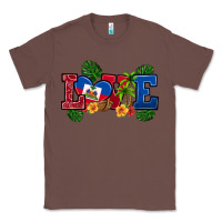 Chestnut love haitian republic Classic Tee - RanaPortraitStore