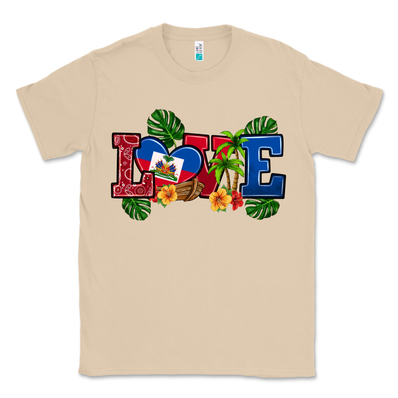 Love Haitian Republic Classic Tee by RanaPortraitStore | Teevron