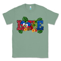 Sage love haitian republic Classic Tee - RanaPortraitStore
