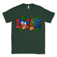 Sports Green love haitian republic Classic Tee - RanaPortraitStore