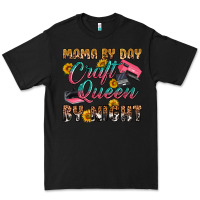 Black mama by day craft queen by night Premium Tee - RanaPortraitStore
