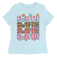 Baby Blue swiftie Ladies Tee - LillyAllenDesigns