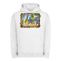Pigment Lunar Rock summer time pineapple and  beach Urban Hoodie - BarkalooDesign