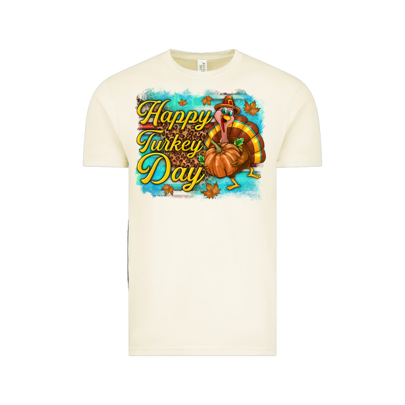 Happy Turkey Day Vintage Tee by texasbilliewilder | Teevron