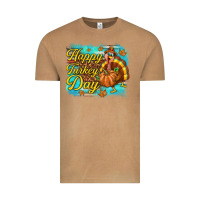 Vintage Camel Happy Turkey Day Vintage Tee - texasbilliewilder