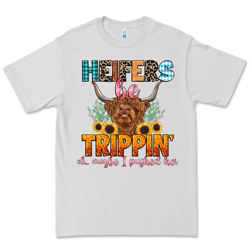 Heifers Be Trippin' Premium Tee by LillyAllenDesigns | Teevron