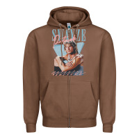 Chestnut patrick swayze 90s styled retro graphic design gift Zipper Hoodie - lanVoArt