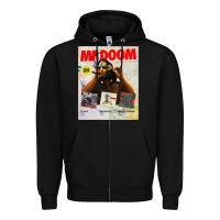 Black dooms~mf album discography Zipper Hoodie - lanVoArt