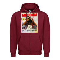 Burgundy dooms~mf album discography Zipper Hoodie - lanVoArt
