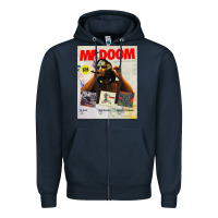Navy dooms~mf album discography Zipper Hoodie - lanVoArt