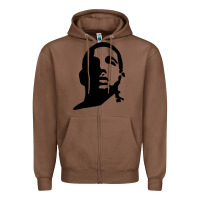 Chestnut d.r.a.k.e Zipper Hoodie - lanVoArt