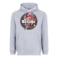 Heather Grey Western Mimi Patriotic Heavyweight Hoodie - LillyAllenDesigns