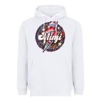 White Western Mimi Patriotic Heavyweight Hoodie - LillyAllenDesigns
