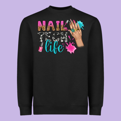Nail Tech Life Bbs Heavyweight Sweatshirt Designed By Bundleandbundleshop