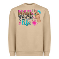 Mushroom nail tech life bbs Heavyweight Sweatshirt - BundleAndBundleShop