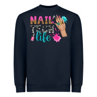 Navy nail tech life bbs Heavyweight Sweatshirt - BundleAndBundleShop