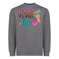 Storm nail tech life bbs Heavyweight Sweatshirt - BundleAndBundleShop