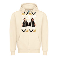 Sandshell what we do in the shadows christmas sweater design—open my big packa Zipper Hoodie - lanVoArt