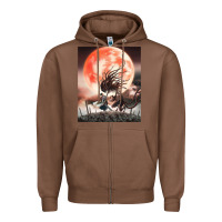 Chestnut bloodborne 99 Zipper Hoodie - lanVoArt
