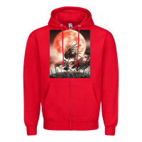 Red bloodborne 99 Zipper Hoodie - lanVoArt