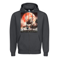 Smoke bloodborne 99 Zipper Hoodie - lanVoArt