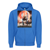 True Royal bloodborne 99 Zipper Hoodie - lanVoArt
