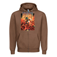 Chestnut doom 1993 poster pc fps Zipper Hoodie - lanVoArt