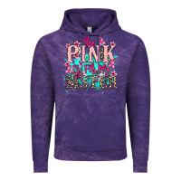 Cloud Purple The pink is for my sister Cancer Awareness Vintage Hoodie - HowdyJamesFarm