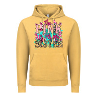 Vintage Mustard The pink is for my sister Cancer Awareness Vintage Hoodie - HowdyJamesFarm