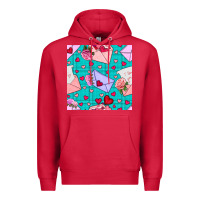 Cardinal valentines day love letter and envelope Premium Hoodie - BundleAndBundleShop