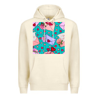 Sandshell valentines day love letter and envelope Premium Hoodie - BundleAndBundleShop