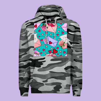 Valentines Day Love Letter And Envelope Premium Hoodie Designed By Bundleandbundleshop