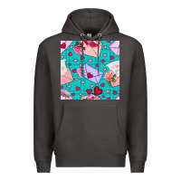 Smoke valentines day love letter and envelope Premium Hoodie - BundleAndBundleShop