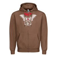 Chestnut hollywood hogan tribal 98 t'shirt hollywood hogan tribal '98 Zipper Hoodie - lanVoArt
