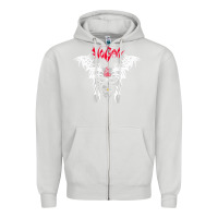 Dove Grey hollywood hogan tribal 98 t'shirt hollywood hogan tribal '98 Zipper Hoodie - lanVoArt