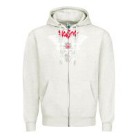 Oatmeal Heather hollywood hogan tribal 98 t'shirt hollywood hogan tribal '98 Zipper Hoodie - lanVoArt