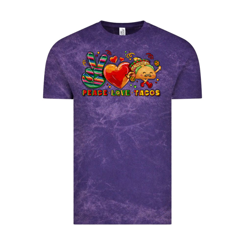 Peace Love Tacos Vintage Tee by NancyCooperArtShop | Teevron